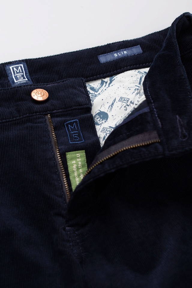 MEYER Cordhose »Five-Pocket-Hose« M5 Slim schmale Passform