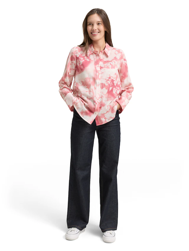 TOM TAILOR Hemdbluse mit Muster