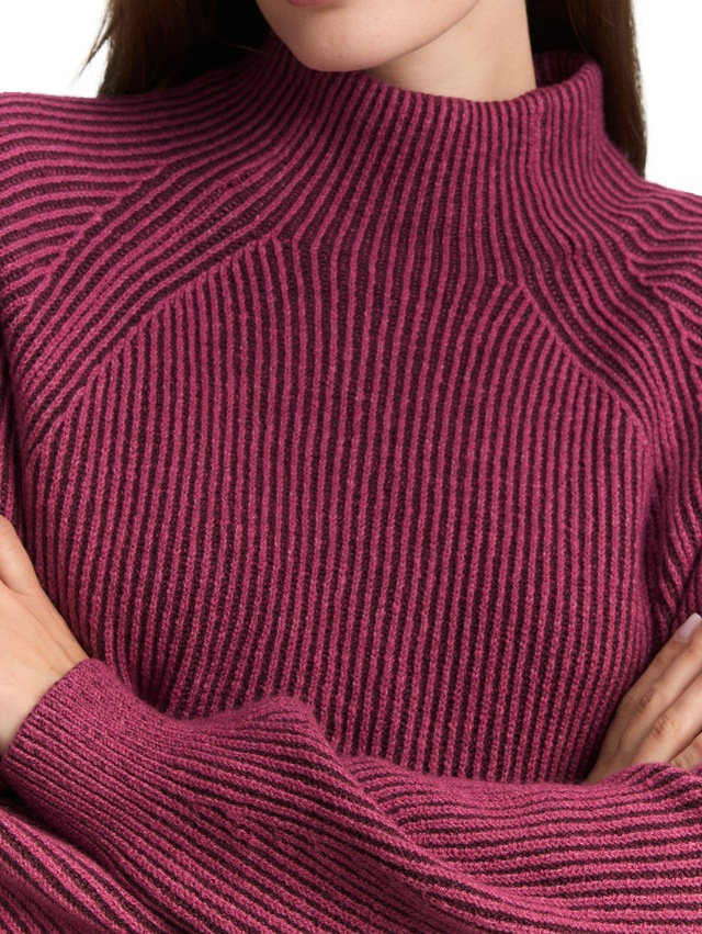 TOM TAILOR Strickpullover mit Rippstruktur