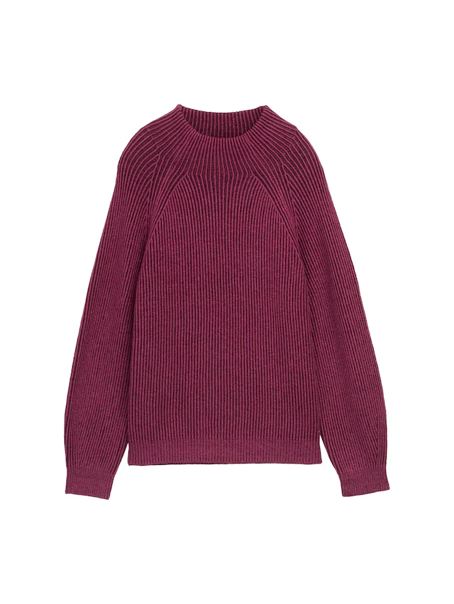 TOM TAILOR Strickpullover mit Rippstruktur
