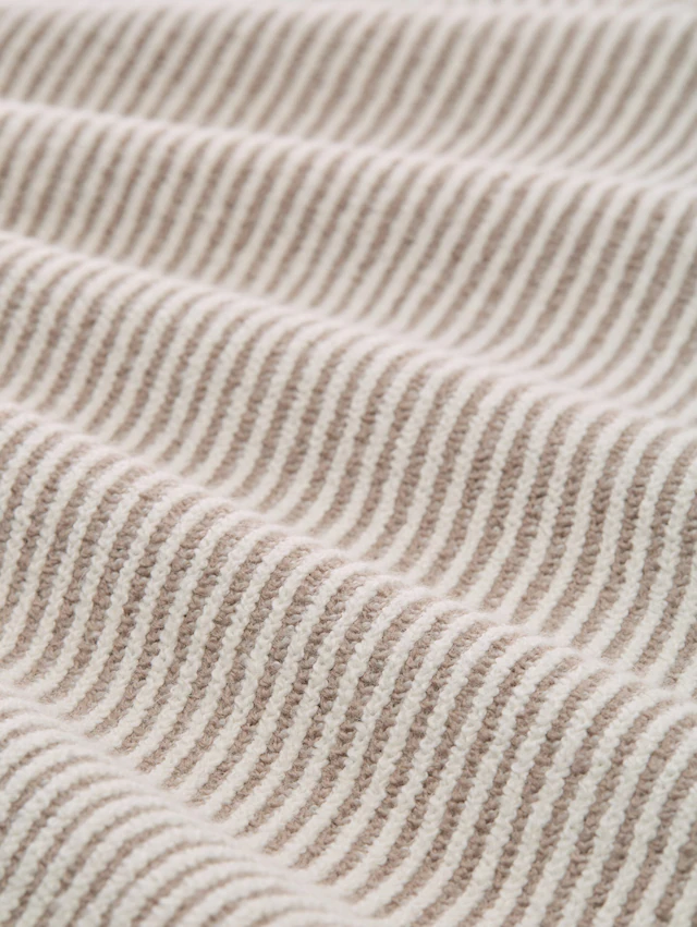 TOM TAILOR Strickpullover mit Rippstruktur