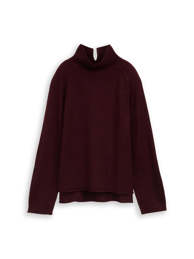 TOM TAILOR Strickpullover mit Stehkragen
