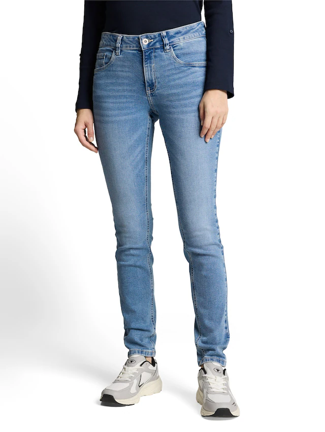 TOM TAILOR »TTLUCIE Skinny« mit Viskose und Stretch - 5-Pocket-Style