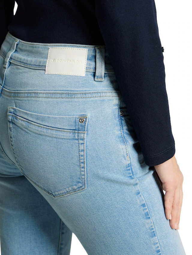 TOM TAILOR Straight-Jeans »LIVA« im Five-Pocket Style