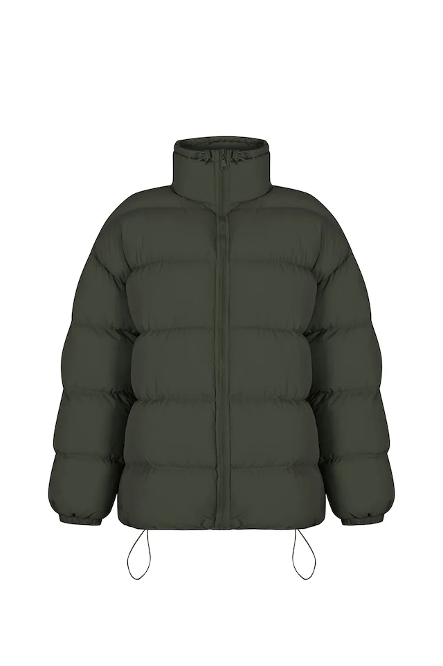 freshlions Steppjacke »Estala« 1 Stk. tlg. mit hohem Kragen