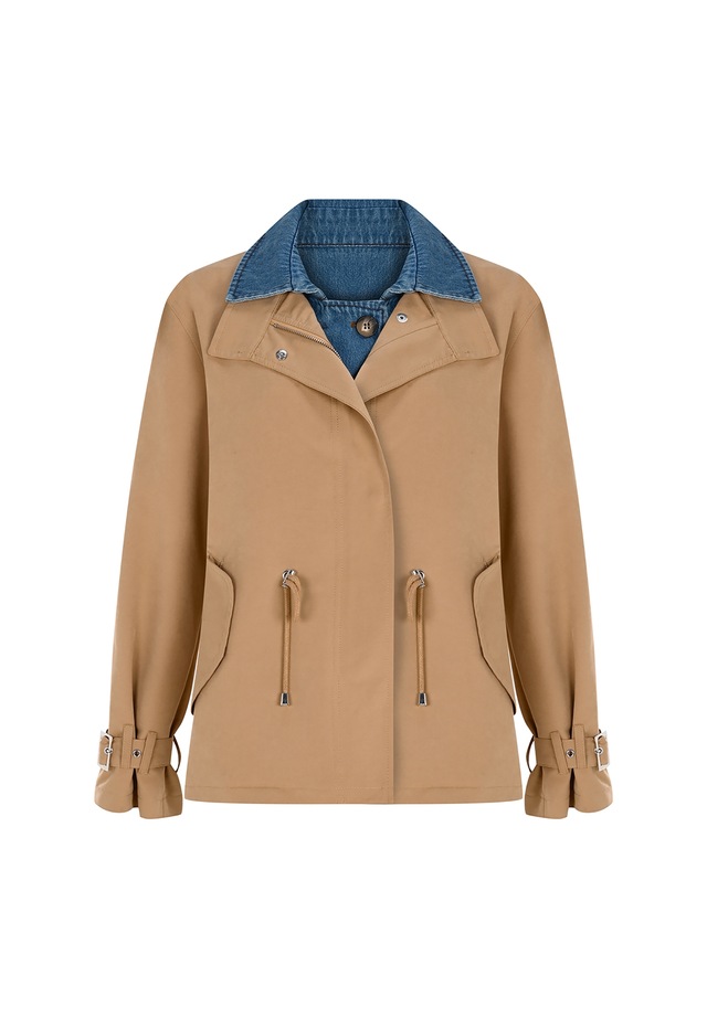 freshlions Trenchcoat »Zelda« 1 Stk. mit stilvollem Reverskragen