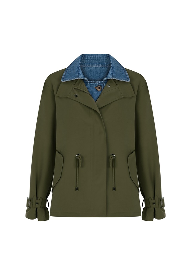 freshlions Trenchcoat »Zelda« 1 Stk. mit stilvollem Reverskragen