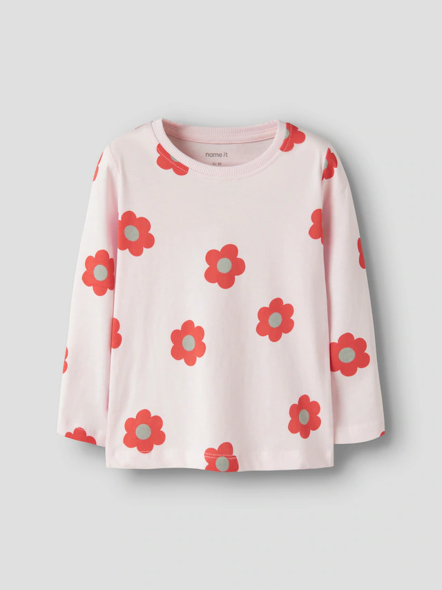 Name It Langarmshirt »NMFNIA 3P LS TOP« Packung, 3 Baumwolle, regular fit