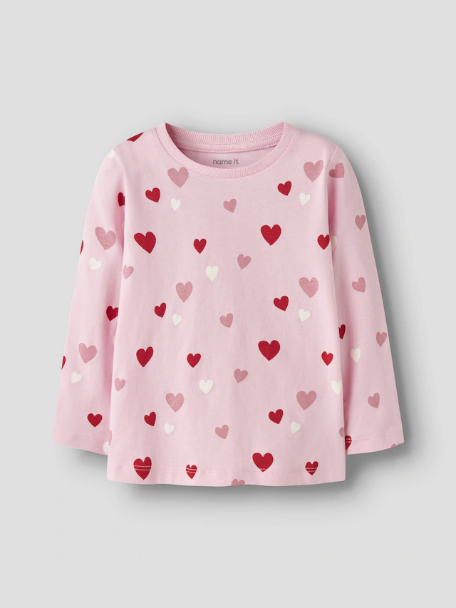 Name It Langarmshirt »NMFNIA 3P LS TOP« Packung, 3 Baumwolle, regular fit