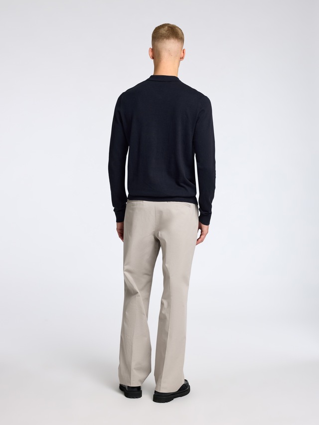 SELECTED Polokragenpullover »SLHBERG LS HALF ZIP POLO NOOS«