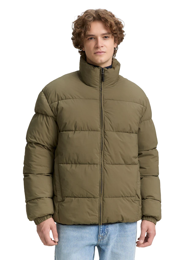 TOM TAILOR Denim Steppjacke mit Taschen