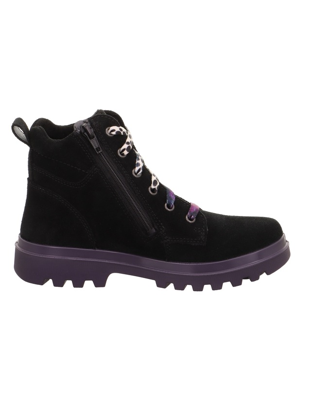 Superfit Schnürstiefelette »ABBY NOVA, WMS: mittel« Schnürboots mit Reißverschluss, Größenschablone zum Download