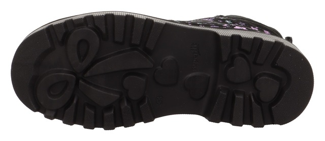 Superfit Schnürstiefelette »ABBY NOVA, WMS: mittel« Schnürboots mit Reißverschluss, Größenschablone zum Download