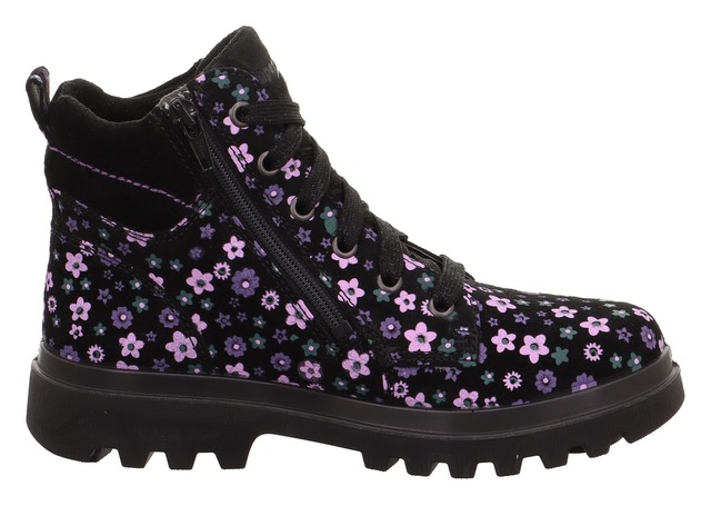 Superfit Schnürstiefelette »ABBY NOVA, WMS: mittel« Schnürboots mit Reißverschluss, Größenschablone zum Download