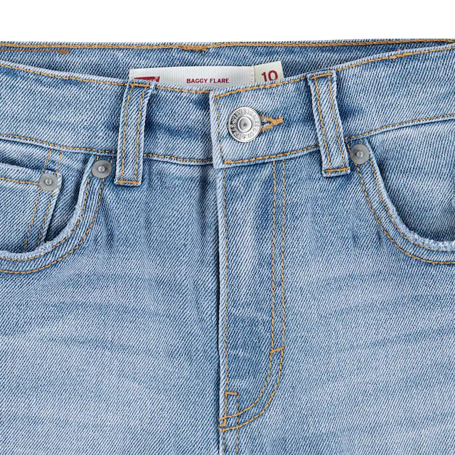 Levi's® Kids Bootcut-Jeans »LVG BAGGY FLARE« Flared, Destroyed-Effekte for Girls