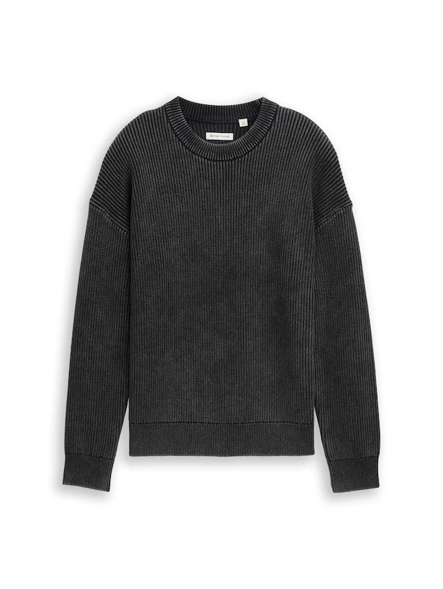 TOM TAILOR Strickpullover im Washed-Look