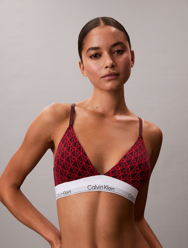 Calvin Klein Underwear Triangel-BH »LIGHTLY LINED TRIANGLE« Mit elastischem Saum