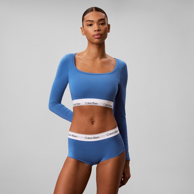 Calvin Klein Underwear Panty »BOYSHORT« elastischer Logo-Bund
