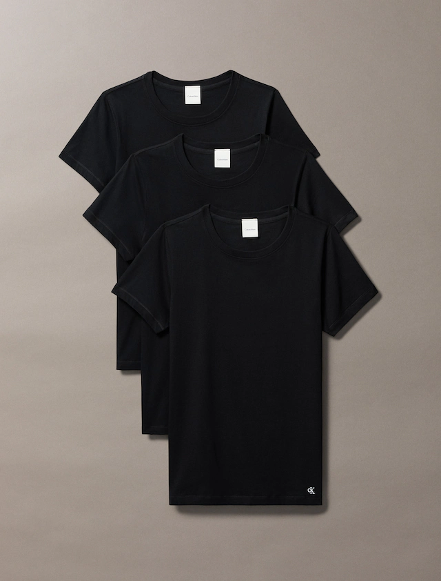 Calvin Klein Underwear T-Shirt »COTTON TEE 3PK« Packung, 3er-Pack, Mit Rundhalsausschnitt