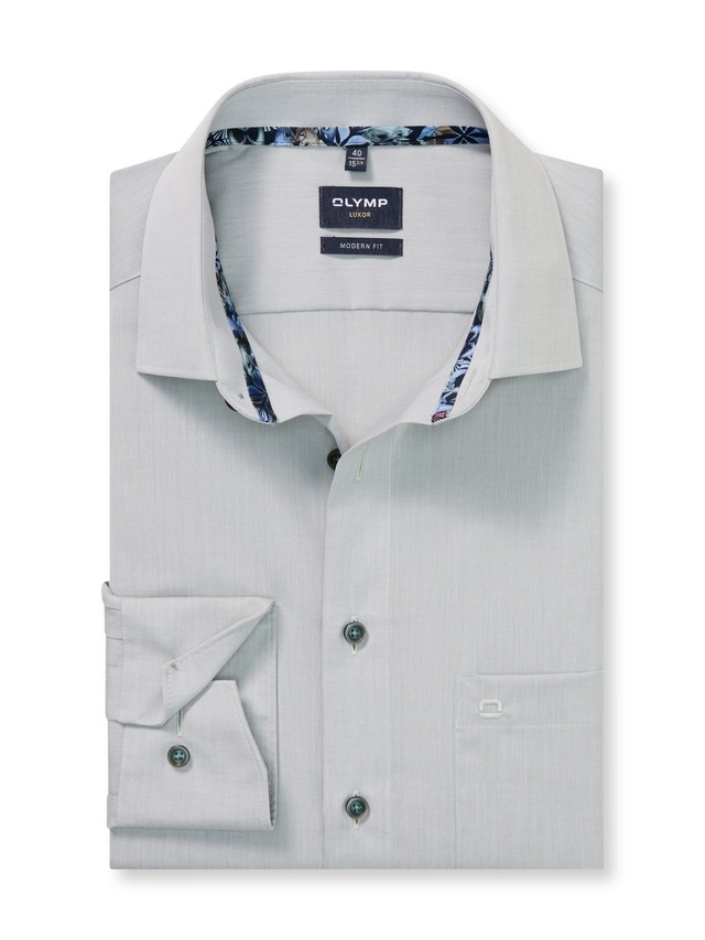 OLYMP Langarmhemd »Luxor modern fit« Businesshemd, modern fit, New-Kentkragen
