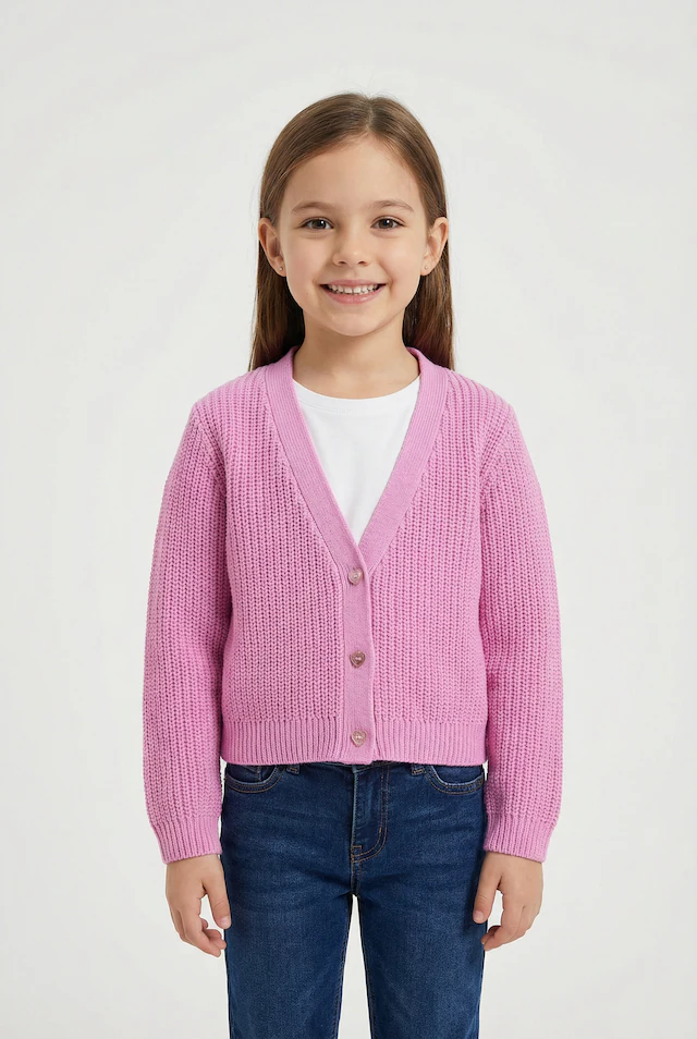 TOM TAILOR Strickjacke mit V-Ausschnitt