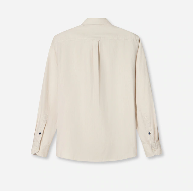 OLYMP Flanellhemd casual, modern fit, Kentkragen, unifarben