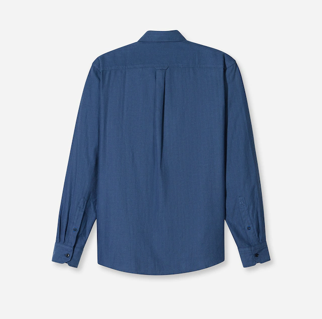OLYMP Flanellhemd casual, modern fit, Kentkragen, unifarben
