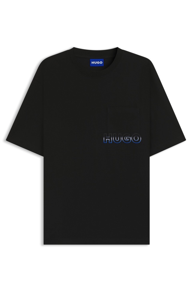 HUGO T-Shirt »Nogoste« Rundhalsausschnitt, regular fit, Brusttasche
