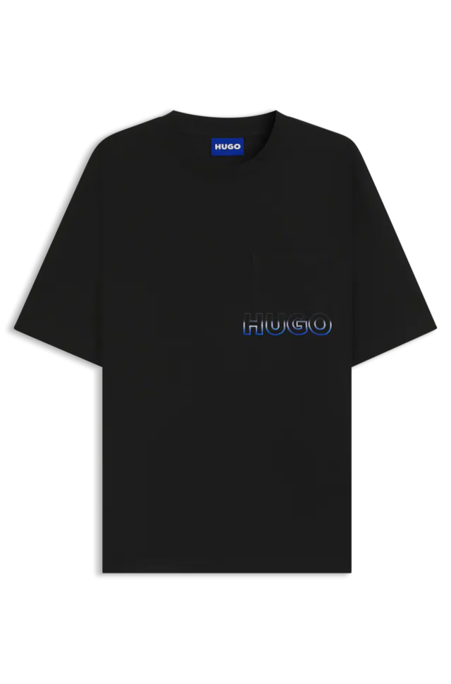 HUGO T-Shirt »Nogoste« Rundhalsausschnitt, regular fit, Brusttasche