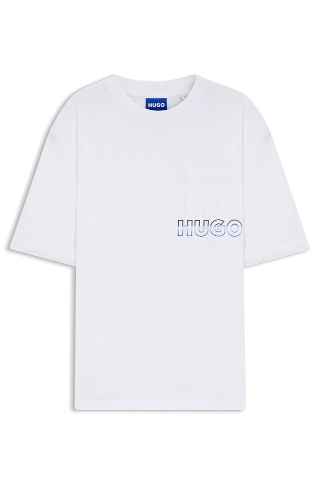 HUGO T-Shirt »Nogoste« Rundhalsausschnitt, regular fit, Brusttasche