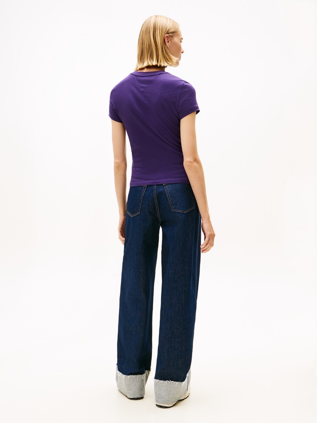 Tommy Jeans Kurzarmshirt »TJW SLIM BLING LINEAR TEE EXT«