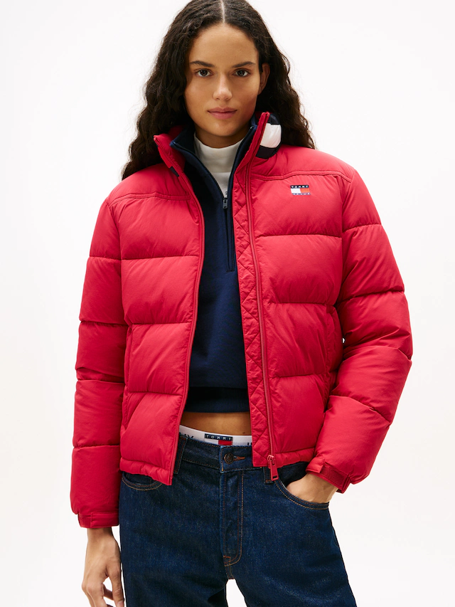 Tommy Jeans Steppjacke »TJW ESS PUFFER FLAG JACKET EXT«