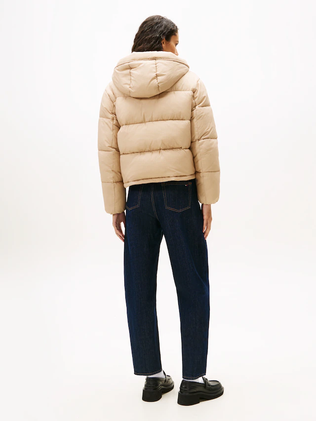 Tommy Jeans Steppjacke »TJW HOODED PUFFER JACKET« mit Kapuze