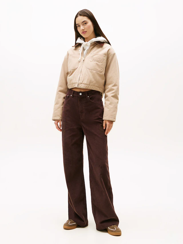 Tommy Jeans Cordhose »TJW CLAIRE HR WIDE CORD«