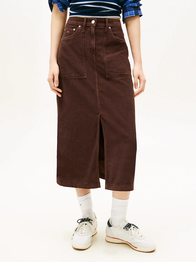 Tommy Jeans Cordrock »TJW CLAIRE UTILITY SKIRT CORD«