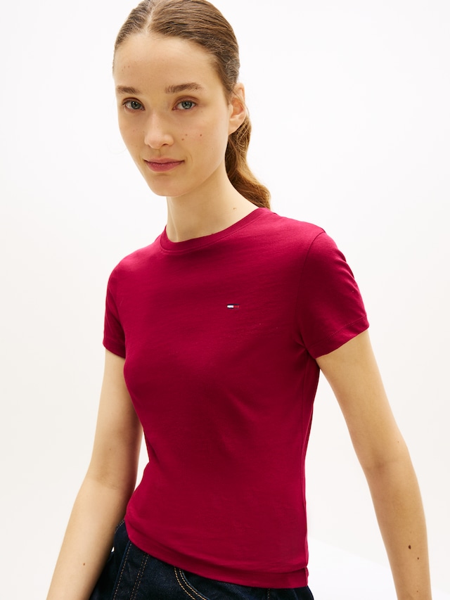 Tommy Jeans »TJW 3PACK C-NECK TEE« Packung, 3er-Pack, 3 Stk. Slim, unifarbenes Design