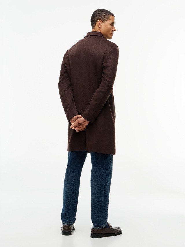 Tommy Hilfiger Wollmantel »WOOL MIX COAT« Reverskragen, regular fit