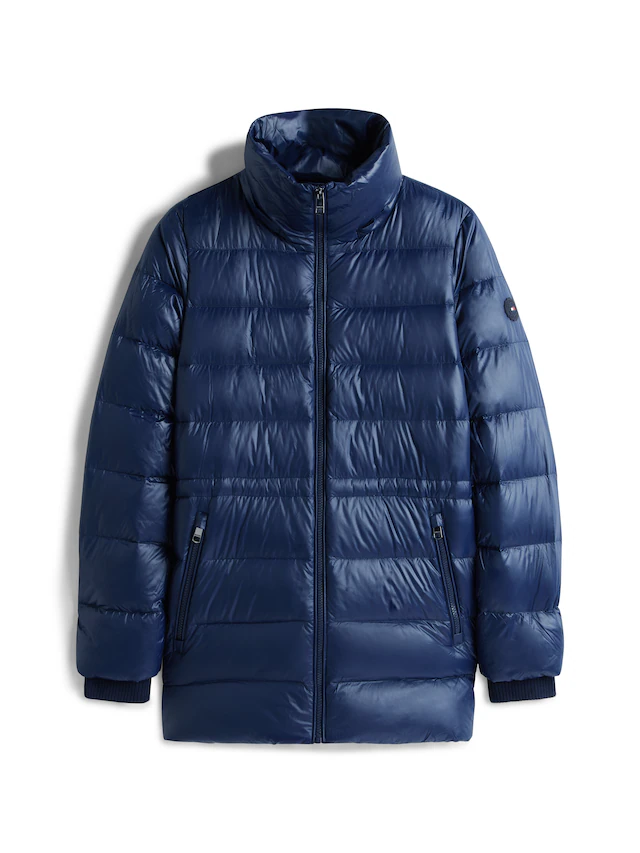 Tommy Hilfiger Steppmantel »GLOSS HW DOWN WAIST REG COAT« in leicht glänzender Optik