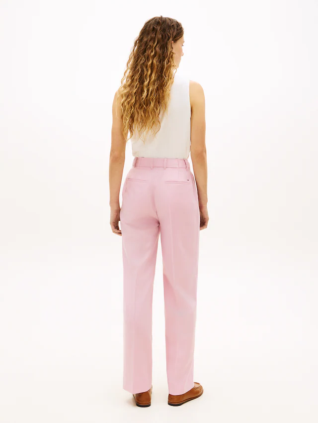 Tommy Hilfiger »TIMELESS WOOL RLXD STRT PANT« mit Wolle