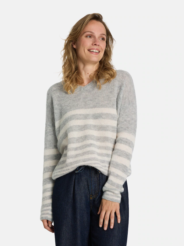 Lieblingsstück Strickpullover »Baberina« mit Alpaka-Wolle