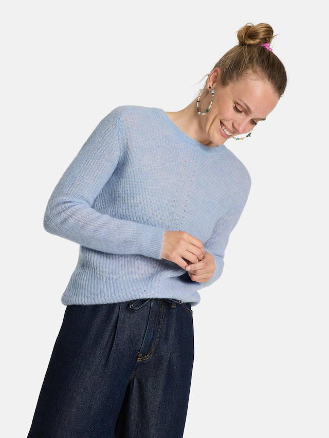 Lieblingsstück Strickpullover »Babro« mit Alpakawolle