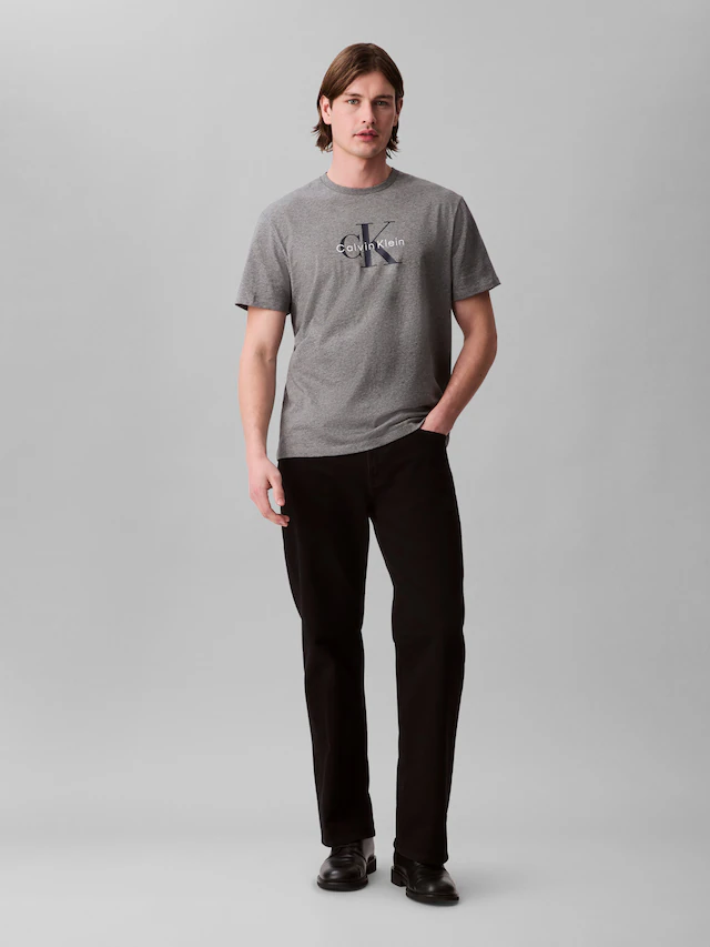 Calvin Klein Jeans T-Shirt »SS Hero Monologo Tee 20s« Mit Rundhalsausschnitt, regular fit