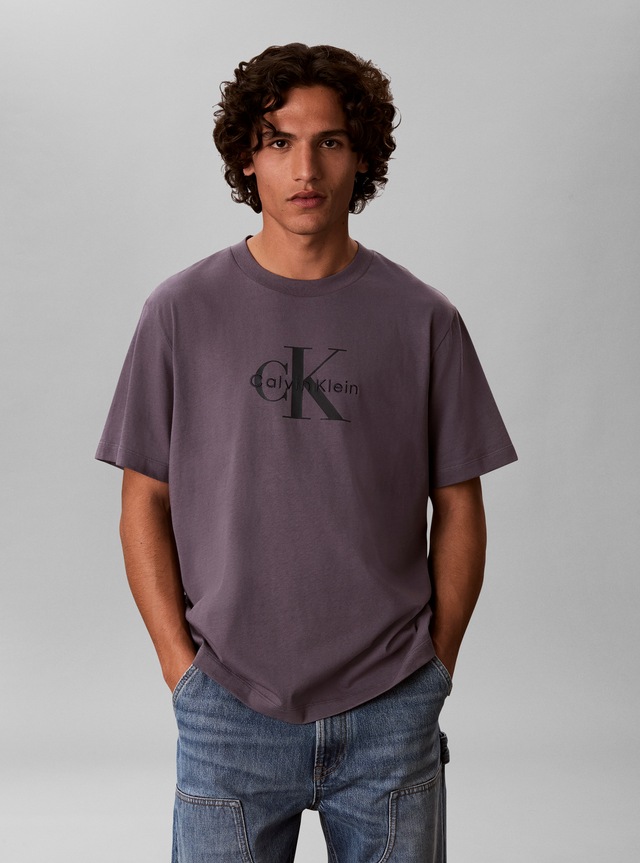 Calvin Klein Jeans T-Shirt »SS Hero Monologo Tee 20s« Mit Rundhalsausschnitt, regular fit