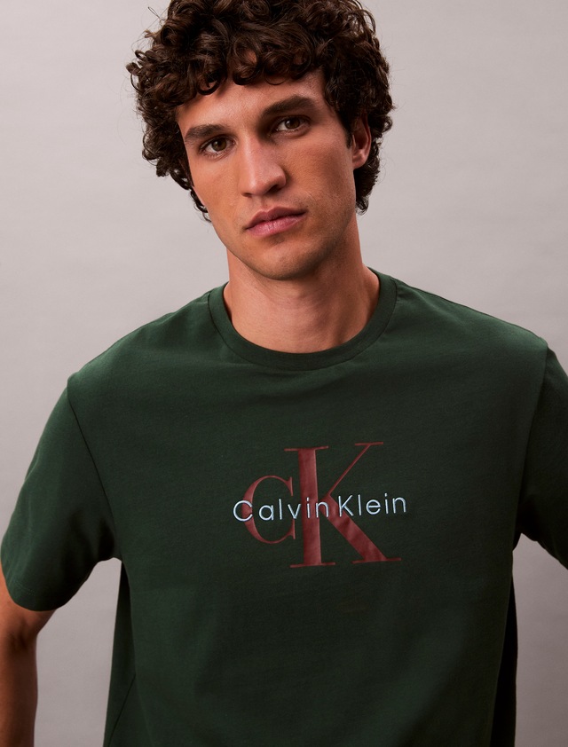 Calvin Klein Jeans T-Shirt »SS Hero Monologo Tee 20s« Mit Rundhalsausschnitt, regular fit