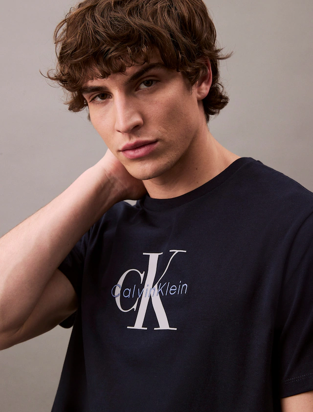 Calvin Klein Jeans T-Shirt »SS Hero Monologo Tee 20s« Mit Rundhalsausschnitt, regular fit