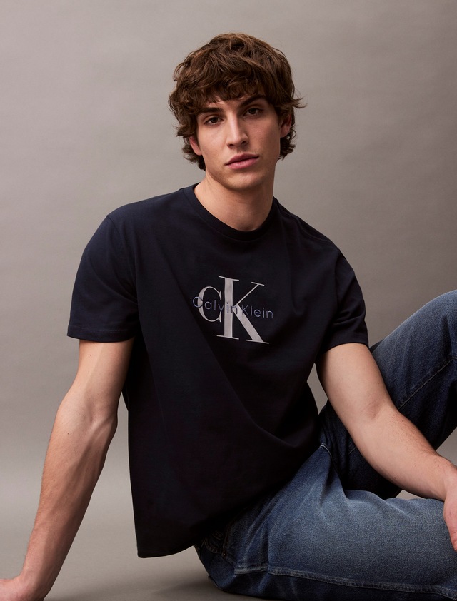 Calvin Klein Jeans T-Shirt »SS Hero Monologo Tee 20s« Mit Rundhalsausschnitt, regular fit