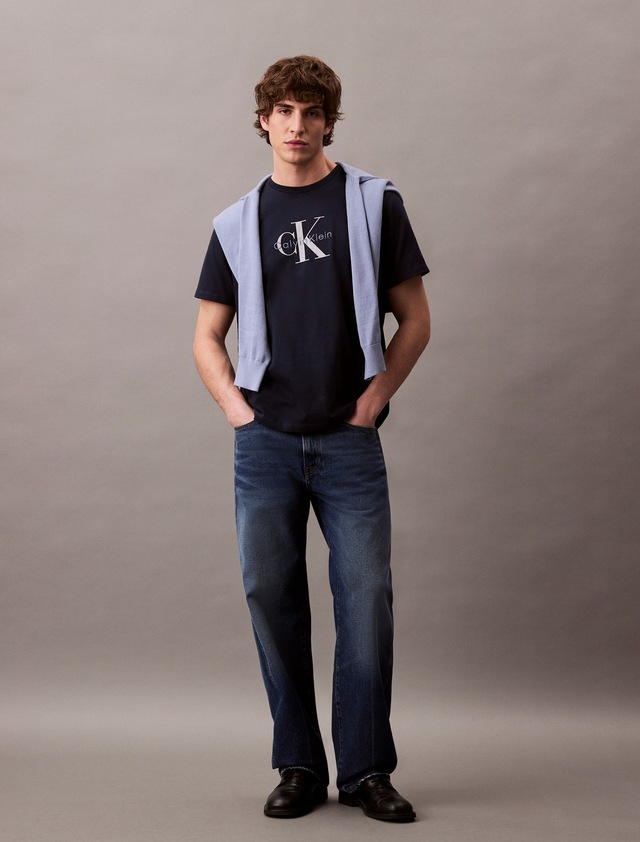 Calvin Klein Jeans T-Shirt »SS Hero Monologo Tee 20s« Mit Rundhalsausschnitt, regular fit