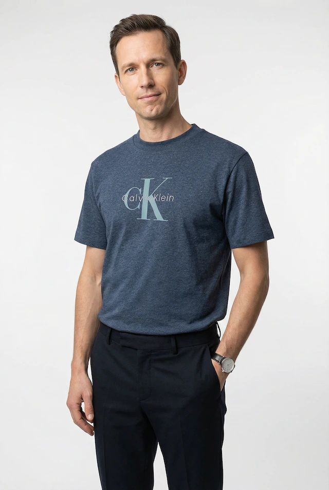 Calvin Klein Jeans T-Shirt »SS Hero Monologo Tee 20s« Mit Rundhalsausschnitt, regular fit