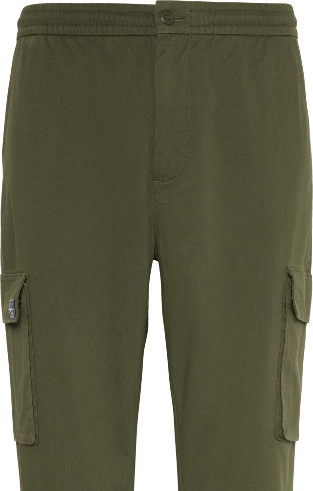 Calvin Klein Jeans Cargohose elastischer Bund, Skinny fit, Cargotaschen