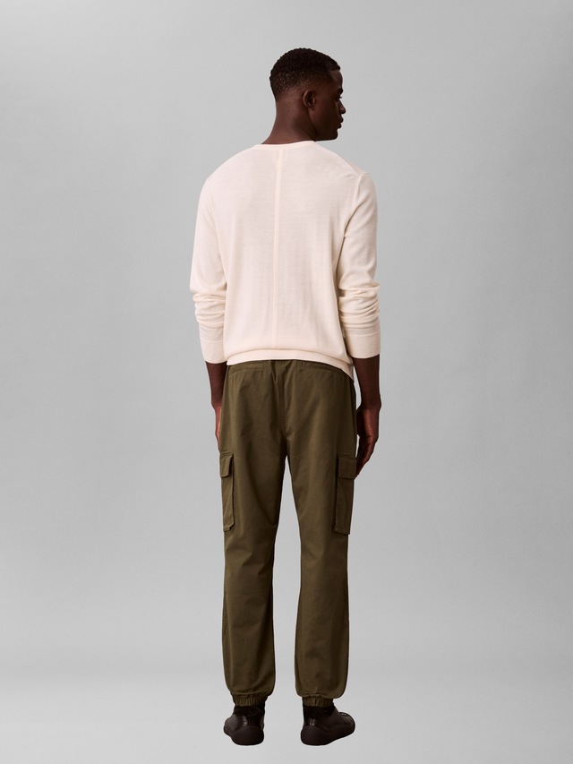 Calvin Klein Jeans Cargohose elastischer Bund, Skinny fit, Cargotaschen